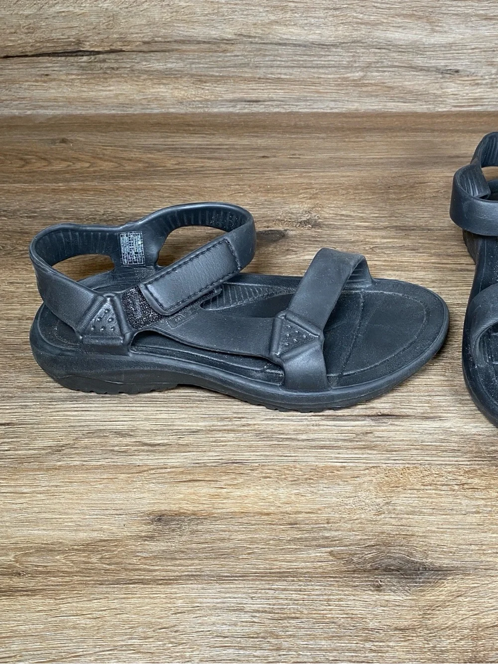 Teva Black Synthetic Rubber Hurricane Drift Sandal Men's SZ 7 US